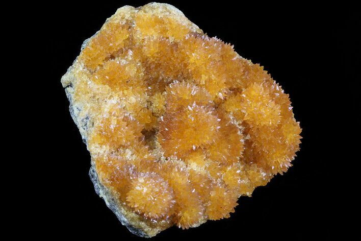 Intense Orange Calcite Crystals - Poland #80227